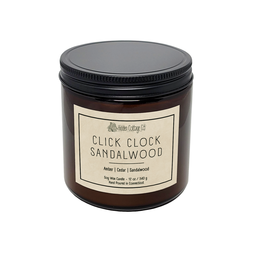 
                  
                    Click Clock Sandalwood Candle
                  
                